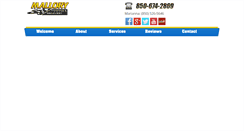 Desktop Screenshot of mallorytowing.com